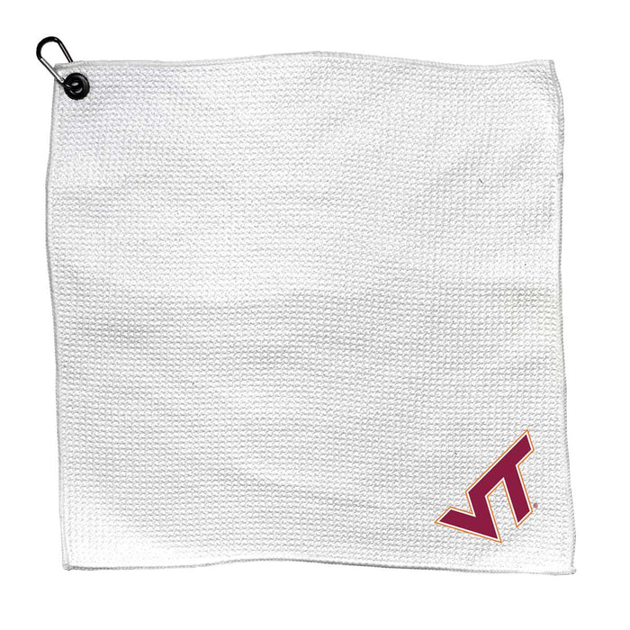 Virginia Tech Hokies Microfiber Towel - 15" x 15" (White)