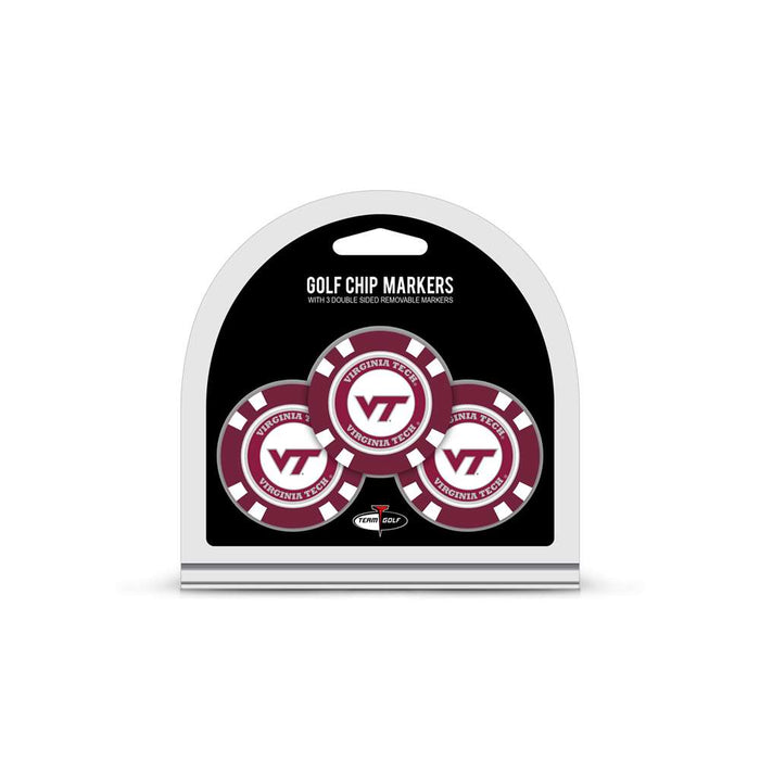 Virginia Tech Hokies Golf 3 Pack Golf Chip 25588