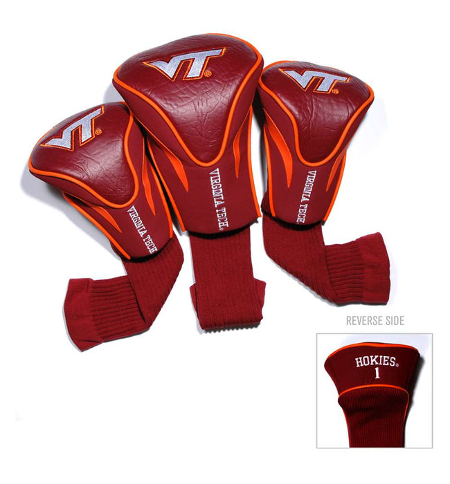 Virginia Tech Hokies  Golf Club Headcover - Set of 3 (Driver,Fairway,Hybrid)
