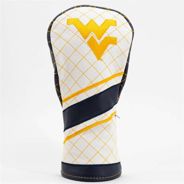 West Virginia Mountaineers Quilted Fairway Headcover (STRIPED)