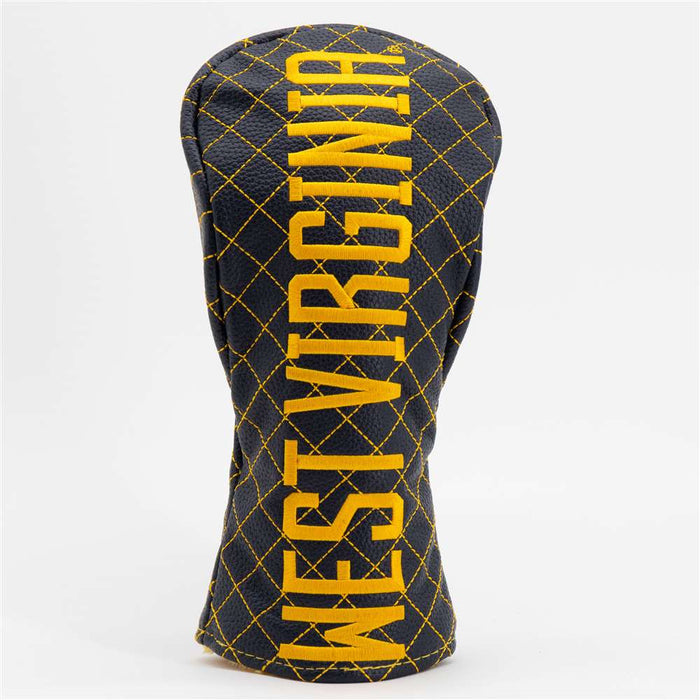 West Virginia Mountaineers Quilted Fairway Headcover (SOLID)