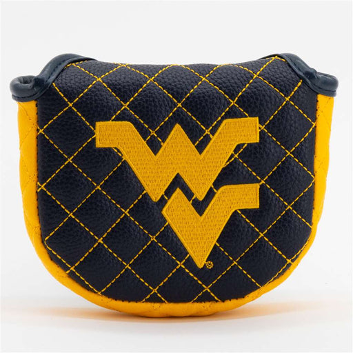 West Virginia Mountaineers Quited Blade Putter Cover (SOLID)