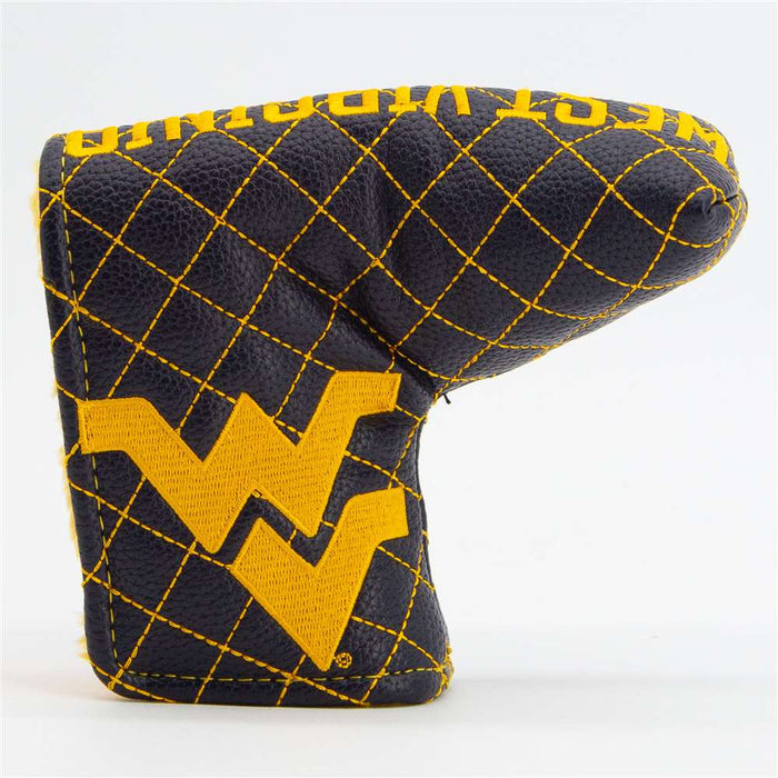 West Virginia Mountaineers Quilted Mallet Putter Cover (SOLID)