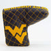West Virginia Mountaineers Quilted Mallet Putter Cover (SOLID)