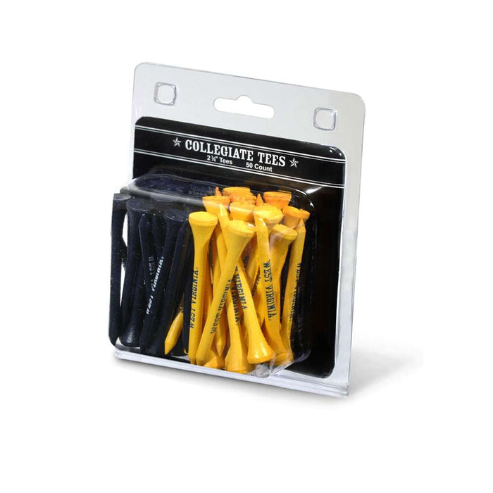 West Virginia Mountaineers Golf 50 Tee Pack 25655