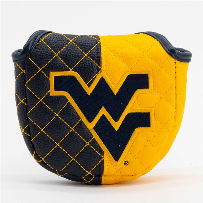West Virginia Mountaineers Quited Blade Putter Cover (SPLIT)