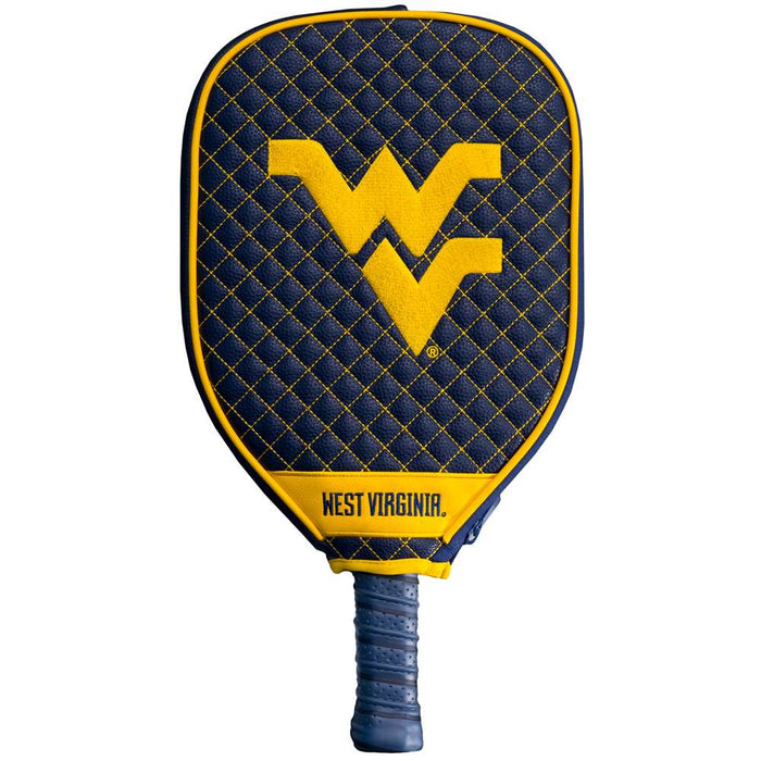 West Virginia Mountaineers Quilted Pickleball Paddle Cover