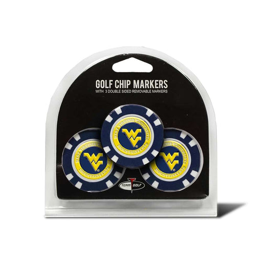 West Virginia Mountaineers Golf 3 Pack Golf Chip 25688