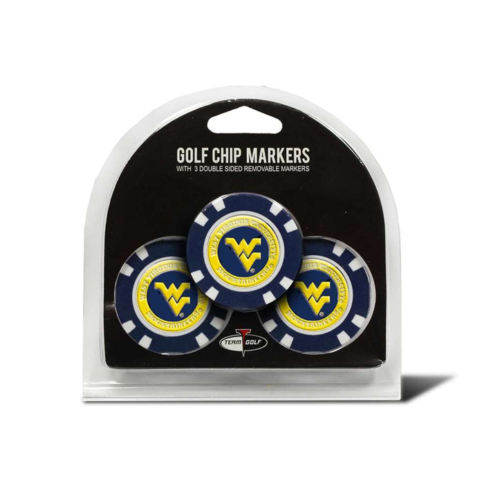West Virginia Mountaineers Golf 3 Pack Golf Chip 25688
