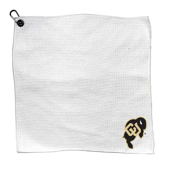 Colorado Buffaloes Microfiber Towel - 15" x 15" (White)