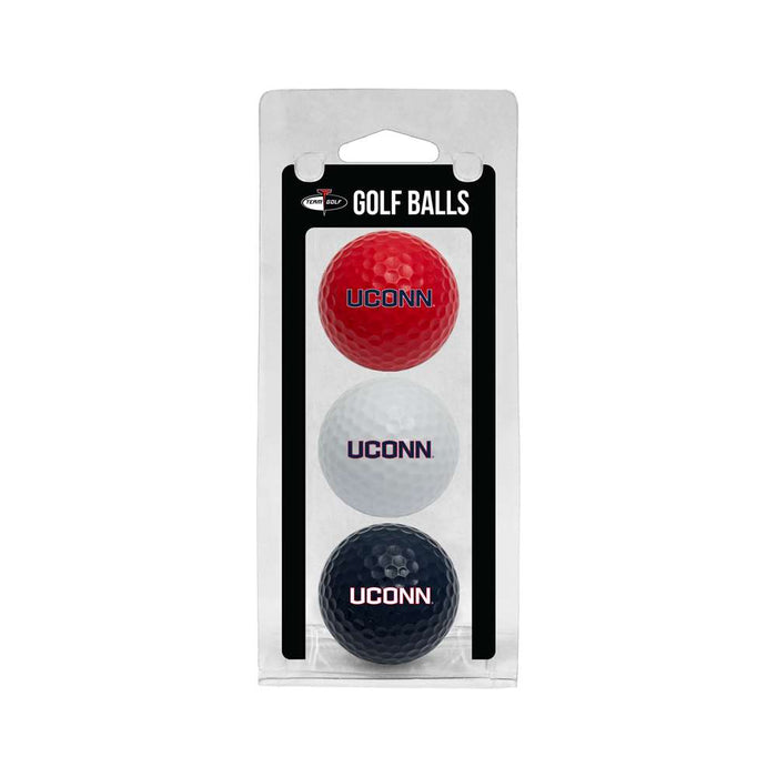 Connecticut Huskies Golf 3 Ball Pack 25805