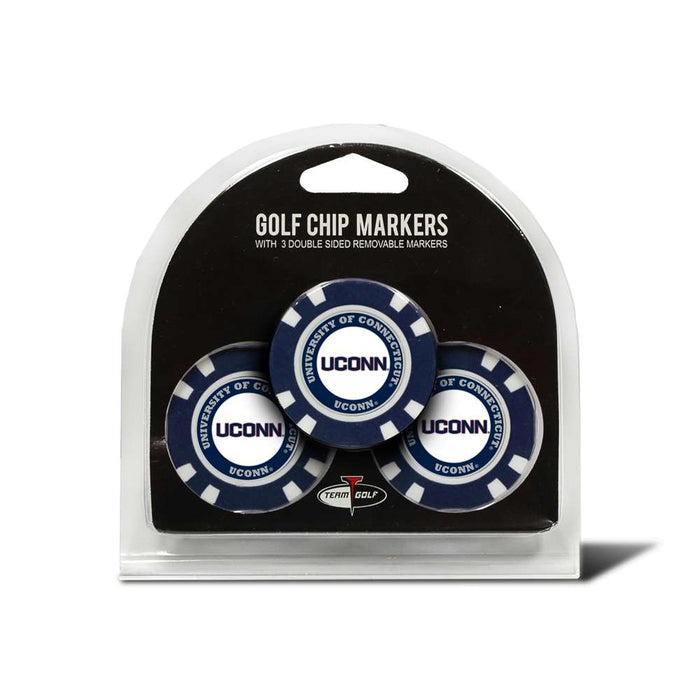 Connecticut Huskies Golf 3 Pack Golf Chip 25888