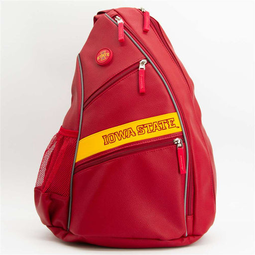 Iowa State Cyclones PU Leather Backpack