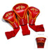 Iowa State  Cyclones  Golf Club Headcover - Set of 3 (Driver,Fairway,Hybrid)