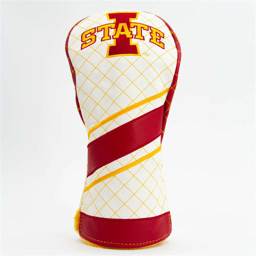 Iowa State Cyclones Quilted Driver Headcover (STRIPED)