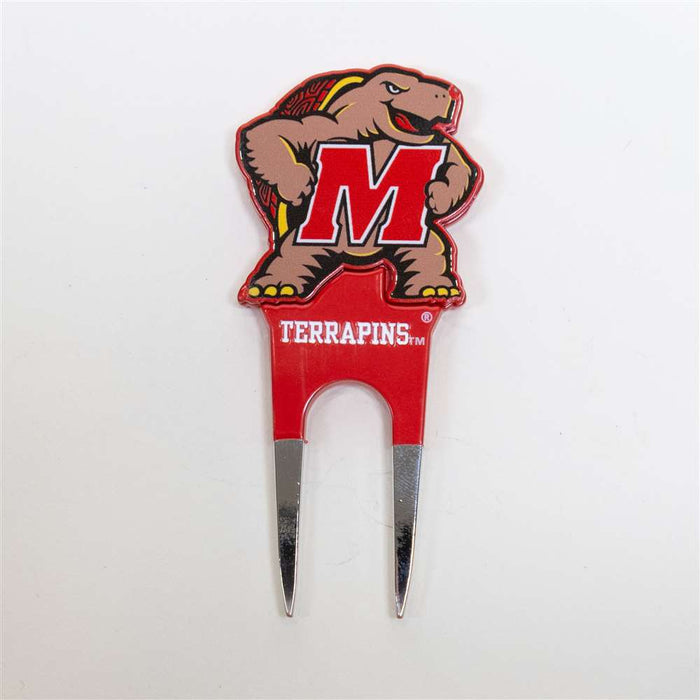 Maryland Terrapins Custom Shaped Divot Tool
