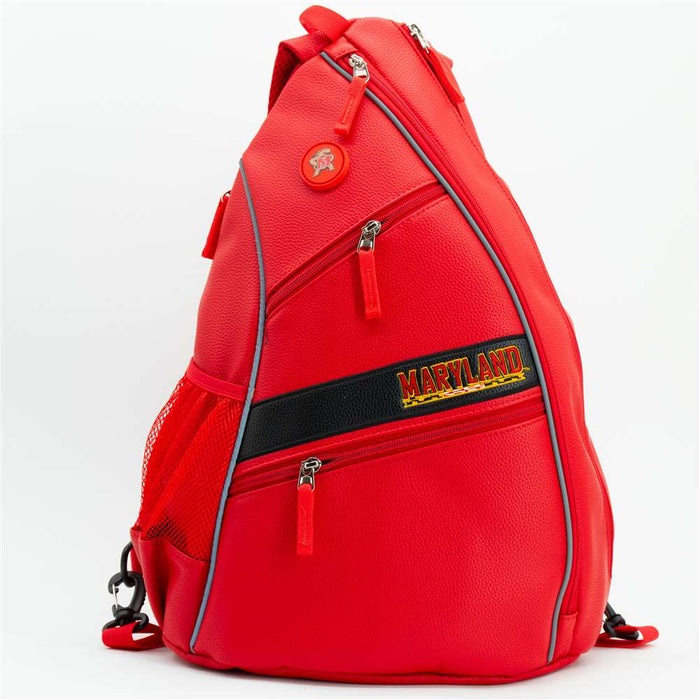 Maryland Terrapins PU Leather Backpack