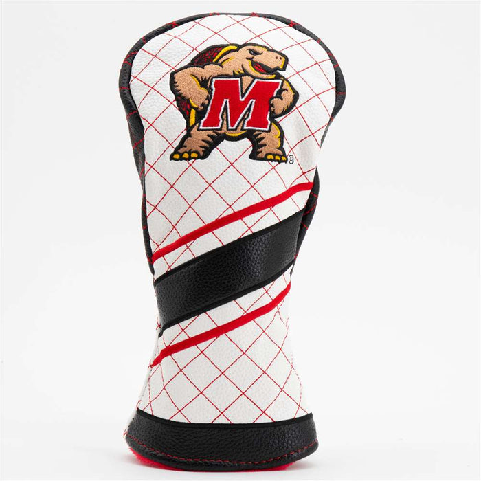 Maryland Terrapins Quilted Fairway Headcover (STRIPED)