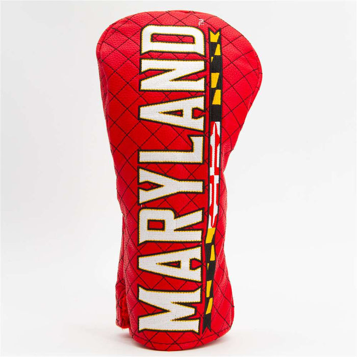 Maryland Terrapins Quilted Driver Headcover (SOLID)