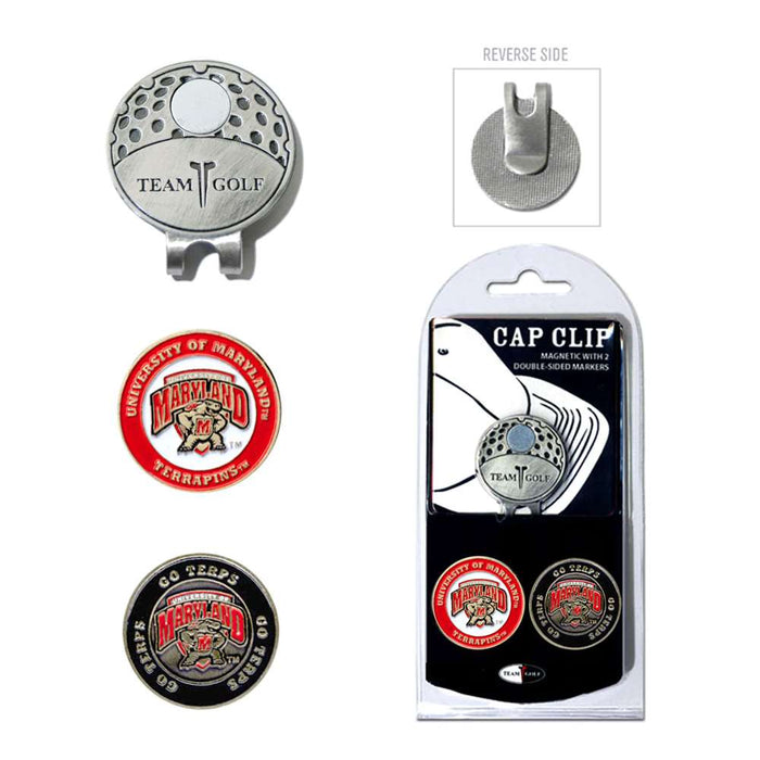 Maryland Terrapins Golf Cap Clip Pack 26047
