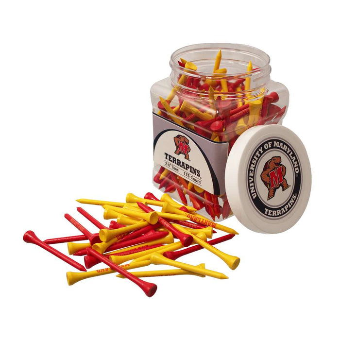 Maryland Terrapins Golf 175 Tee Jar 26051