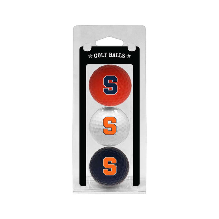 Syracuse Uninversity Orange Golf 3 Ball Pack 26105
