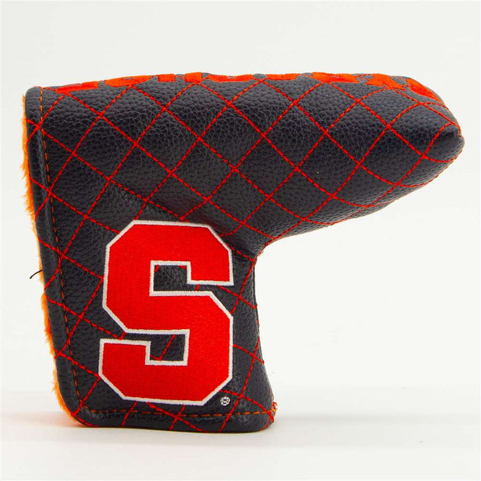 Syracuse Orange Quilted Mallet Putter Cover (SOLID)