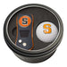 Syracuse Uninversity Orange Golf Tin Set - Switchblade, Golf Ball