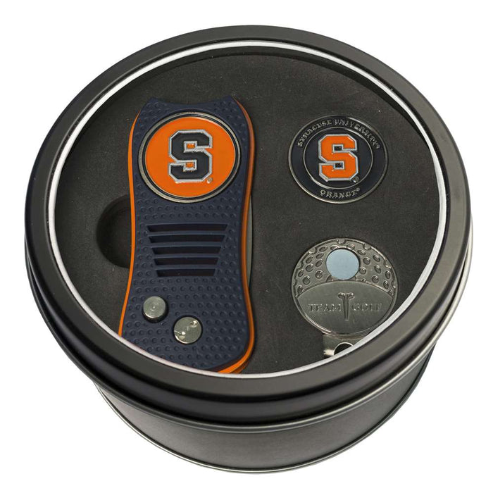 Syracuse Uninversity Orange Golf Tin Set - Switchblade, Cap Clip, Marker 26157