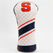Syracuse Orange Quilted Driver Headcover (STRIPED)