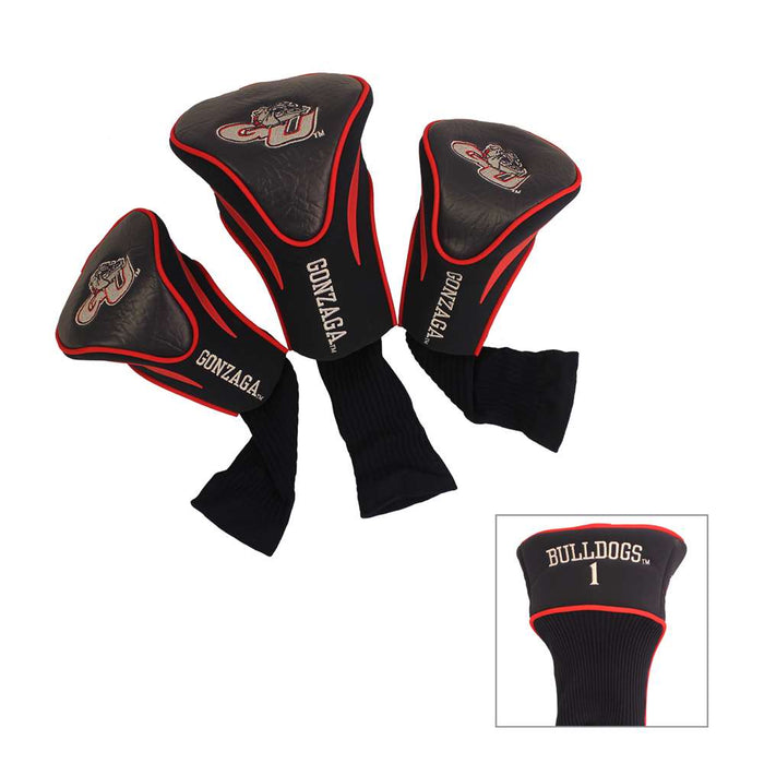 Gonzaga  Zags Bulldogs  Golf Club Headcover - Set of 3 (Driver,Fairway,Hybrid)