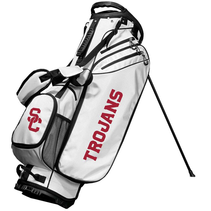 Southern California USC Trojans Birdie Stand Golf Bag - White