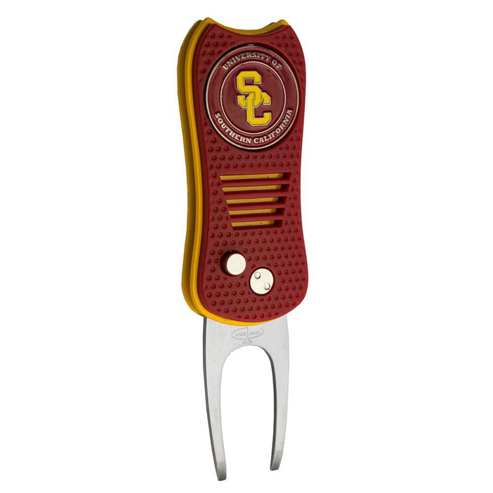 University of Southern California USC Trojans Golf Switchblade Divot Tool