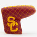 USC Trojans Quilted Mallet Putter Cover (SOLID)