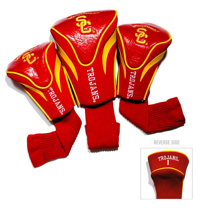 Southern California USC Trojans  Golf Club Headcover - Set of 3 (Driver,Fairway,Hybrid)
