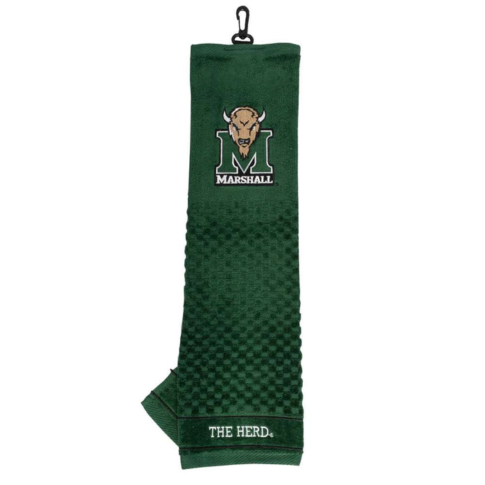 Marshall University Thundering Herd Golf Embroidered Towel