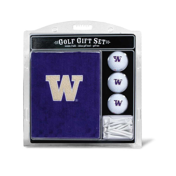 Washington Huskies Golf Embroidered Towel Gift Set 28520