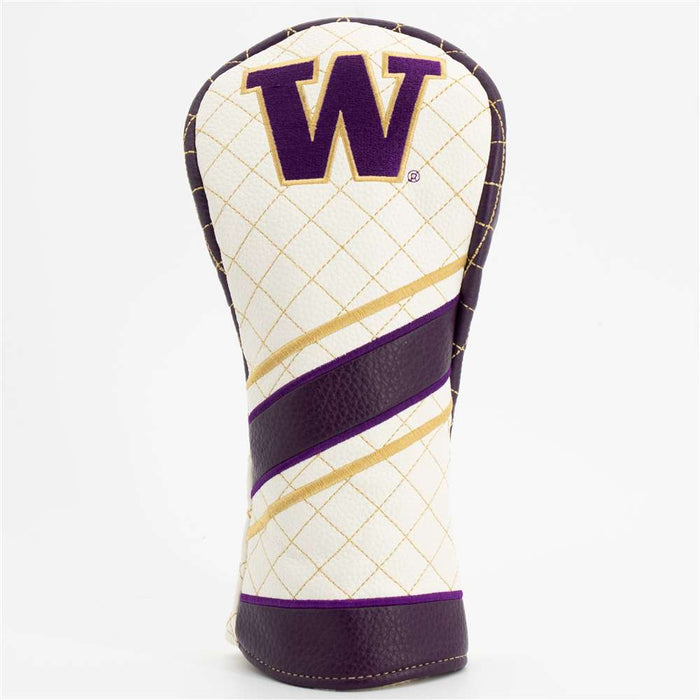 Washington Huskies Quilted Fairway Headcover (STRIPED)