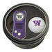 Washington Huskies Golf Tin Set - Switchblade, Golf Ball