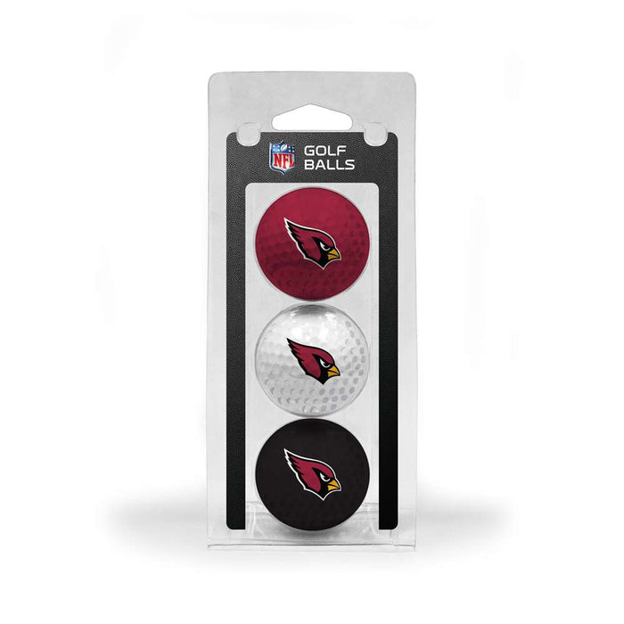 Arizona Cardinals Golf 3 Ball Pack 30005