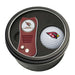 Arizona Cardinals Golf Tin Set - Switchblade, Golf Ball