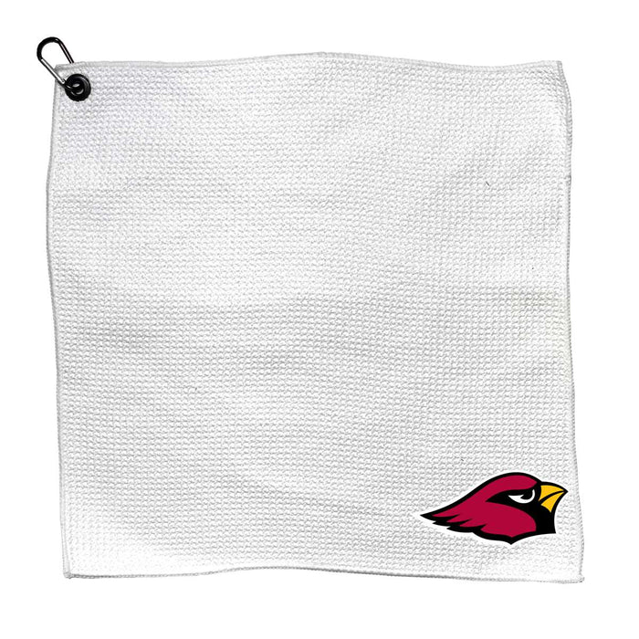 Arizona Cardinals Microfiber Towel - 15" x 15" (White)