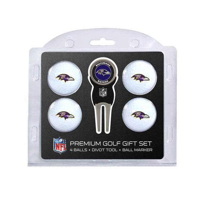 Baltimore Ravens Golf 4 Ball Gift Set 30206
