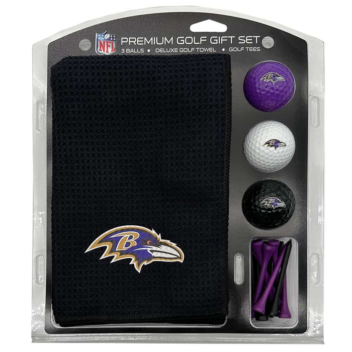 Baltimore Ravens 16" X 40" Microfiber Towel Golf Gift Set