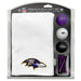 Baltimore Ravens 16" X 40" Microfiber Towel Golf Gift Set - White