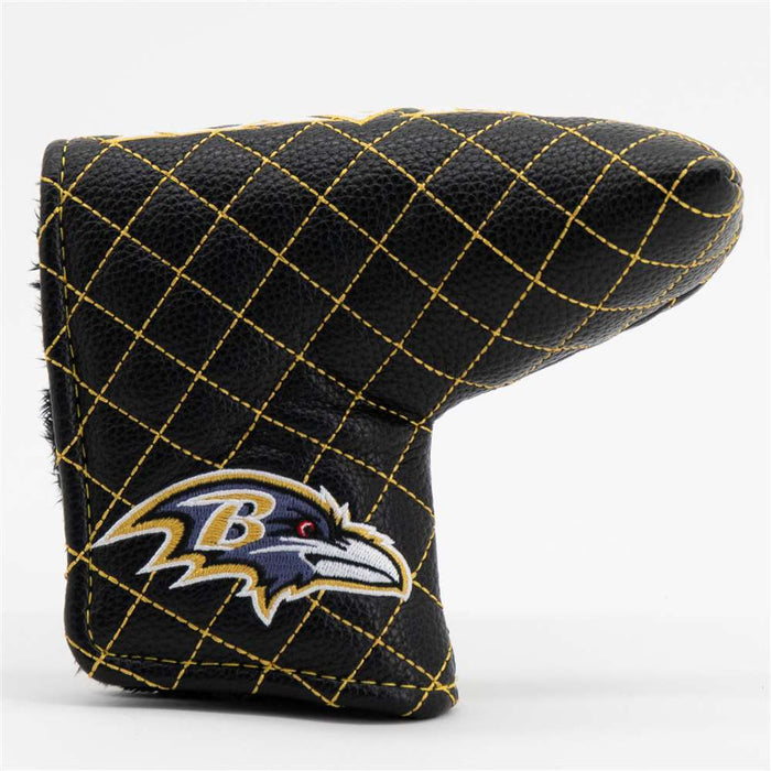 Baltimore Ravens Quilted Mallet Putter Cover (SOLID)