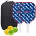 Buffalo Bills Carbon Fiber Pickleball Paddle Set 637556200976