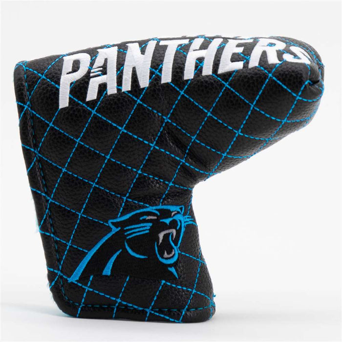 Carolina Panthers Quilted Mallet Putter Cover (SOLID)
