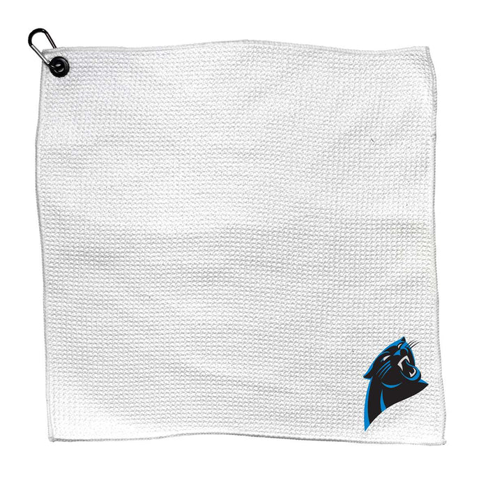 Carolina Panthers Microfiber Towel - 15" x 15" (White)