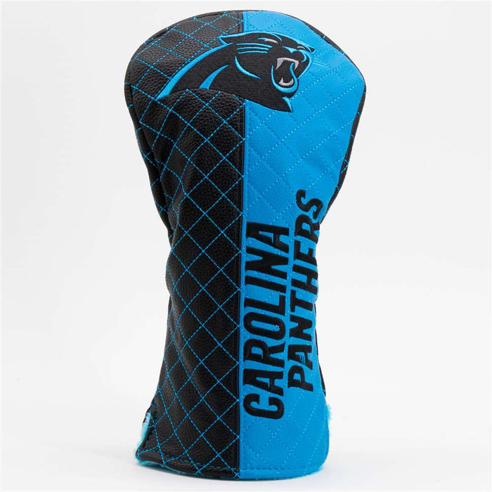 Carolina Panthers Quilted Driver Headcover (SPLIT)